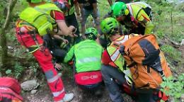 Escursionista cade e si ferisce. Trasportata a Roma con l'eliambulanza