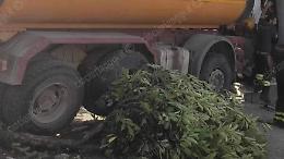 Tragedia sfiorata. Camion si sfrena e finisce contro un'abitazione