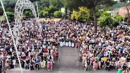 Anitrella, la messa in onore di Sant'Anna presieduta dal vescovo Spreafico