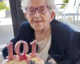 La signora Anna compie centouno anni. E torna a visitare la sua città