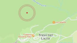 Trema la terra sui Monti Simbruini: lieve scossa di terremoto nella notte