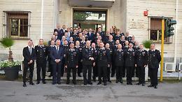 Carabinieri, il generale Teo Luzi visita il comando provinciale