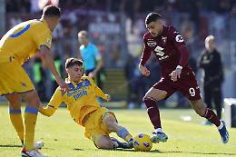 Frosinone - Torino, allo “Stirpe” finisce 0 a 0