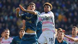 Il Frosinone sconfitto in casa contro la Juventus