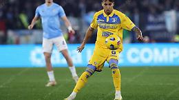 Il Frosinone sconfitto dalla Lazio. All'Olimpico finisce 3 a 1