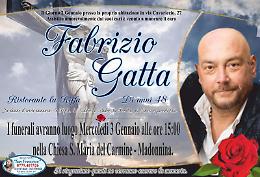 Dolore e commozione per la scomparsa di Fabrizio Gatta. Il titolare del ristorante "La riffa" &egrave; morto a 48 anni