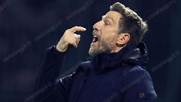 Mister Di Francesco: «Per battere la Fiorentina dovremo dare il massimo»