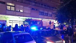 Principio di incendio in una palazzina in centro