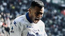 Il Frosinone sconfitto nel finale dalla Juventus