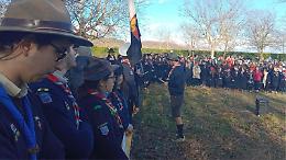 Gli scout festeggiano il loro fondatore Robert Baden-Powell