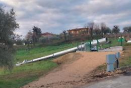 Atto vandalico contro l'antenna 5G. S'indaga