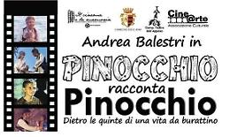 “Pinocchio racconta Pinocchio”: con Andrea Balestri al Teatro Antares di Ceccano il 4 marzo