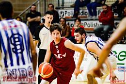 Basket Under 18 - Un Ferentino arrembante espugna il campo della Tiber Roma e resta imbattuto