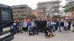Tutti a scuola di antiterrorismo con l'esempio di Briks e Balboa. Lotta a bullismo e droga