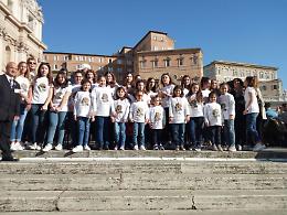 Papa Francesco parla a centinaia di cassinati: abbiate grinta, come nel passato
