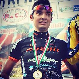 Antonio Zullo tra i big del Giro del Trentino con la maglia della nazionale