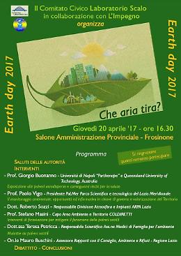 Giovedì 20 aprile Frosinone celebra la giornata della Terra