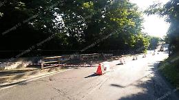 [FOTO] Chiusa la strada provinciale Via La Mola