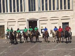 A cavallo sull'antico tratturo diretti a San Pio