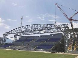 Stadio Benito Stirpe: work in progress... le immagini in un video esclusivo