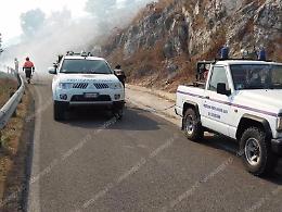 Fiamme tra Cervaro e Viticuso: gli incendi continuano a tenere sotto scacco il Cassinate