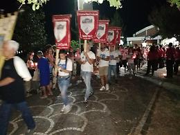 [VIDEO - FOTO] Omicidio Morganti: una processione per ricordare la vittima del pestaggio mortale
