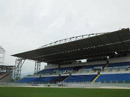 Stadio Benito Stirpe: la copertura alla prova dei carichi