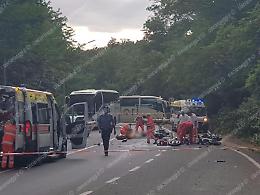 Incidente mortale sull'Anticolana: due vittime, un terzo ferito è ricoverato a Roma in codice rosso