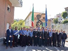 Il Comandante della Legione Carabinieri Lazio in visita alla Compagnia Carabinieri di Anagni
