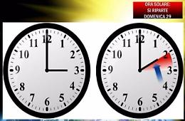 Ora solare, ci siamo: nella notte tra domani e domenica lancette indietro di un'ora