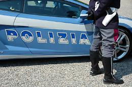 Controlli del territorio della polizia con il sistema tecnologico "Mercurio"