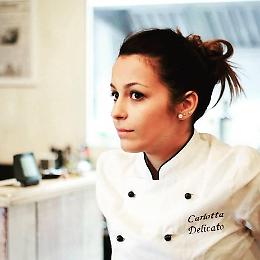 Carlotta Delicato torna nella cucina di Hell's Kitchen. Ora da ospite