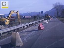 Lavori in corso sulla strada statale della Vandra: disagi al traffico