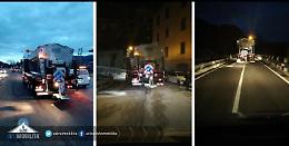 Neve in Ciociaria: la lunga notte della Protezione civile. Centinaia gli uomini al lavoro