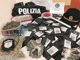 Un chilo di droga in un negozio di "Cannabis Light": giovane nei guai