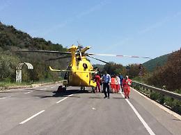 Incidente sull'Anticolana: scontro auto-furgone, ferite due donne. Una &egrave; grave