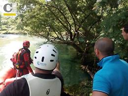 Scomparsa Luca Di Mario: sommozzatori in azione per dragare il fiume
