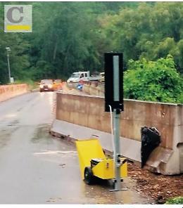 Transenne sul "ponte della morte": non è in regola con le norme sulla sicurezza