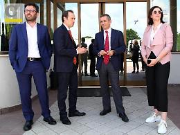 L'assessore Manzella visita la Turriziani Petroli: "Positivamente colpito"