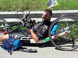 In lotta contro l'Atassia sull'handbike: la gara di Francesco "Crispino" Perna