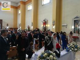Cassino, le nozze del primogenito del luogotenente Raucci. Un'emozione unica
