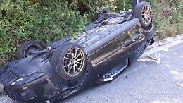 Incidente sulla statale 630: diverse auto coinvolte, un mezzo ribaltato