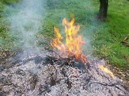Principio d'incendio nel quartiere Giardino: momenti di paura per i residenti
