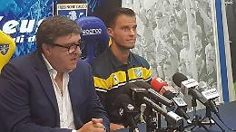 Frosinone Calcio, presentati i rinforzi Sportiello, Molinaro e Crisetig