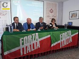 Tajani a Frosinone: "L'Altra Italia? Non esiste". O forse sì