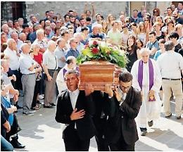 Omicidio Capirchio: ieri l'ultimo saluto al pastore ucciso e fatto a pezzi