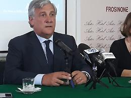 Lotta alla droga, Tajani: la mia pensione a favore della comunità "In Dialogo"