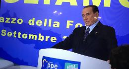 Berlusconi a Fiuggi: “Il signor Salvini ha delle uscite che a noi non piacciono”