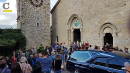 Con l'auto in una scarpata, l'ultimo saluto a Romolo Giuliani