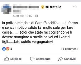 Insulti alla polizia su Facebook: denunciato. Rischia pure chi ha lasciato like